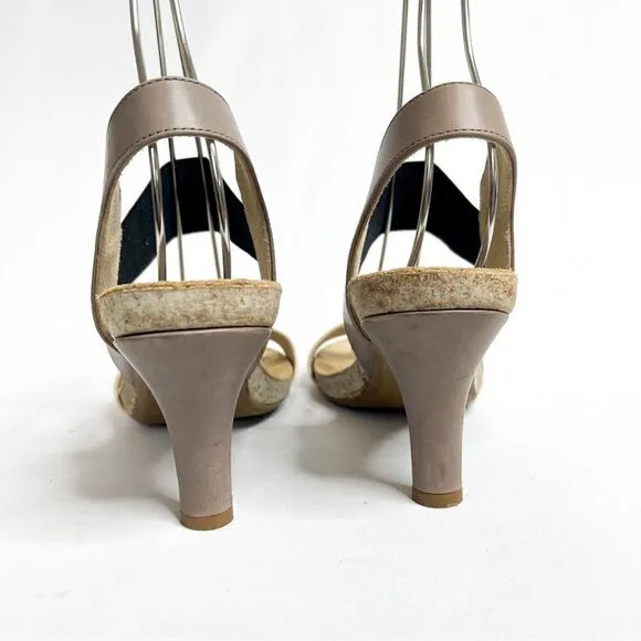 🍋 Anyi Lu • Women’s Bianca Heel Dress Sandals made in Italy Size EU 37.5