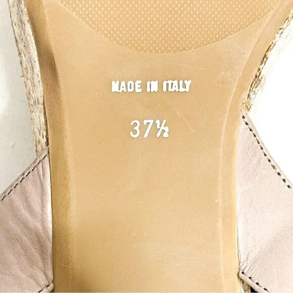 🍋 Anyi Lu • Women’s Bianca Heel Dress Sandals made in Italy Size EU 37.5