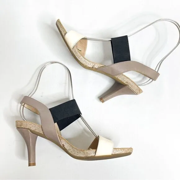 🍋 Anyi Lu • Women’s Bianca Heel Dress Sandals made in Italy Size EU 37.5