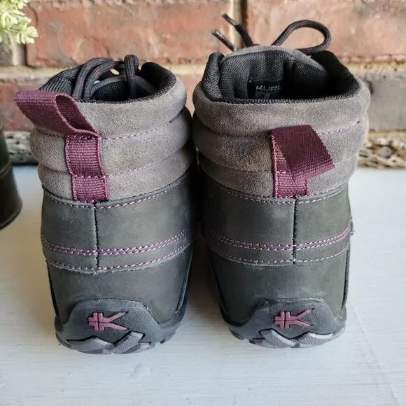 * Kuru Quest Suede Leather Orthotic Lace-up Hiking Boots