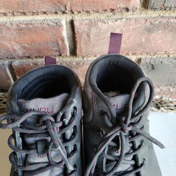 * Kuru Quest Suede Leather Orthotic Lace-up Hiking Boots