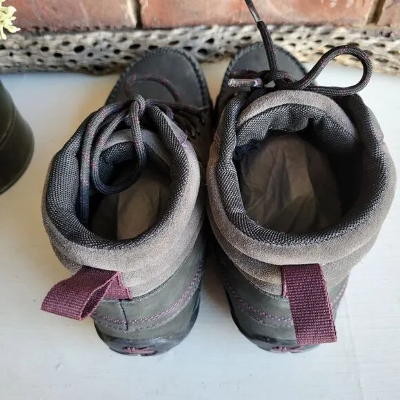 * Kuru Quest Suede Leather Orthotic Lace-up Hiking Boots