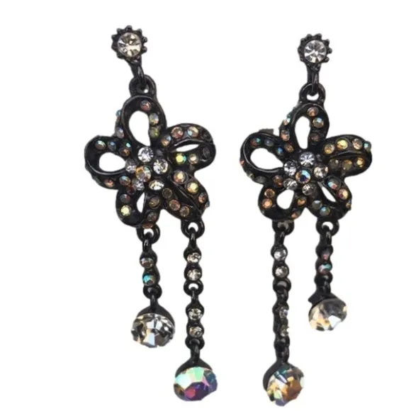 - Rhinestone chunky block braided sandals . Whole sandal is covered in cry…