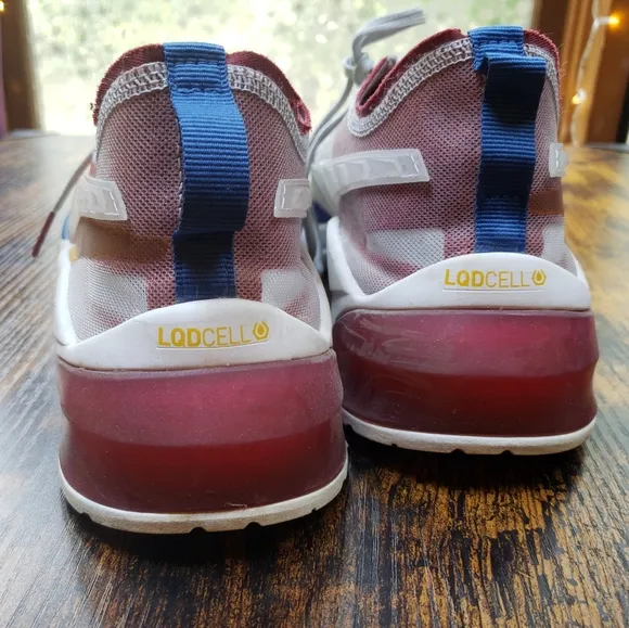 10 MEN'S lqcell optic SHEER puma retro sole, rhubarb, yellow, green, blu…