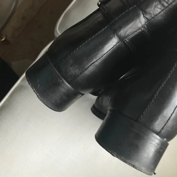 💲⬇️($185)Tory Burch Alessandra leather boots