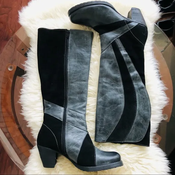 2-Toned 2-Textured Dromedaris Boots