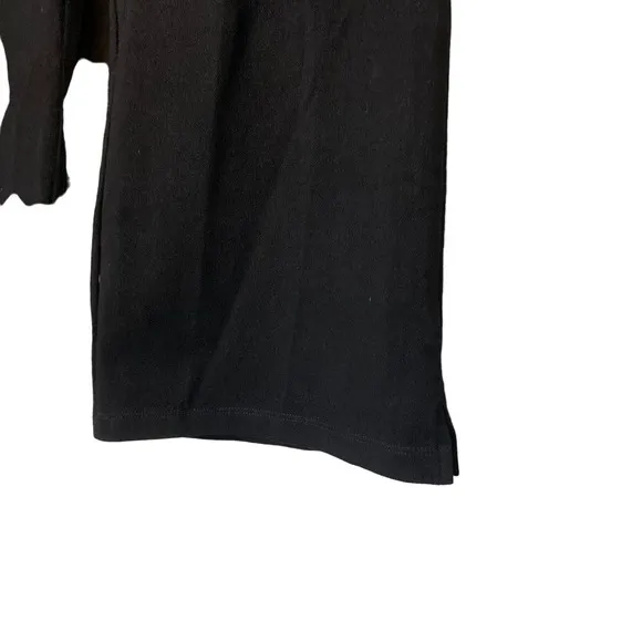 A615328 WOMEN WITH CONTROL Elite Prime Stretch Denim Flare Pants Noir Pl P 20