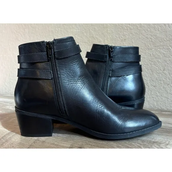 Abeo Leather Ankle Boots Women's Size 9