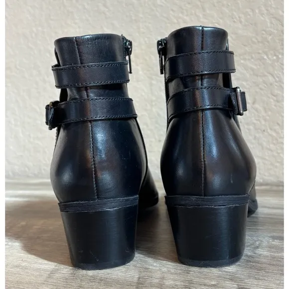 Abeo Leather Ankle Boots Women's Size 9