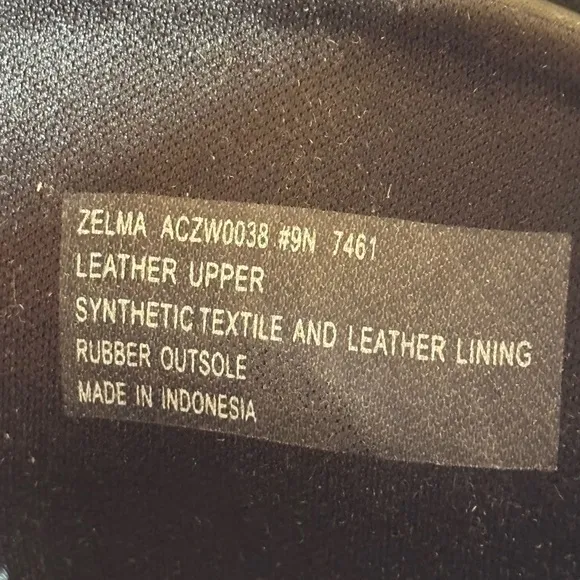 Abeo Leather Ankle Boots Women's Size 9