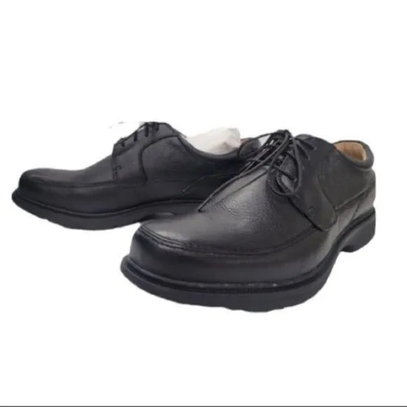 ABEO Men's Logan ABL-149 Black Lace Up Oxford Orthotic Dress Shoes