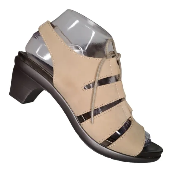 Abeo NWOB Georgia Taupe Nubuck Sandals Size 7