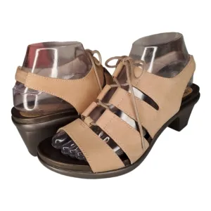Abeo NWOB Georgia Taupe Nubuck Sandals Size 7