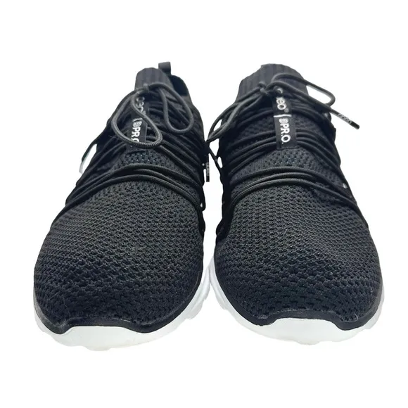 Abeo | Women | Lite 2.0 Pro System Black Knit Athletic Running Shoes | 9.5 M