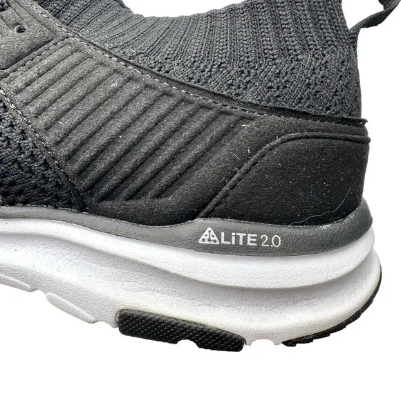 Abeo | Women | Lite 2.0 Pro System Black Knit Athletic Running Shoes | 9.5 M