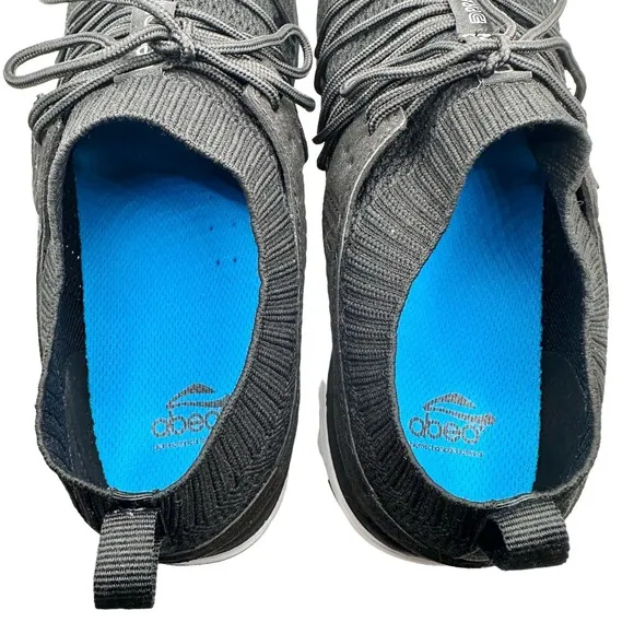 Abeo | Women | Lite 2.0 Pro System Black Knit Athletic Running Shoes | 9.5 M