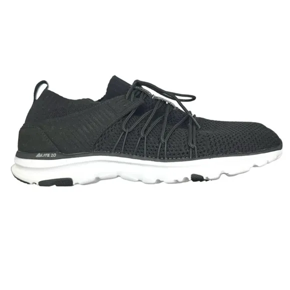 Abeo | Women | Lite 2.0 Pro System Black Knit Athletic Running Shoes | 9.5 M