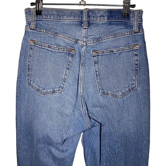 Abercrombie Womens Size 28/6R CURVE LOVE The Ankle‎ Straight Ultra High Rise