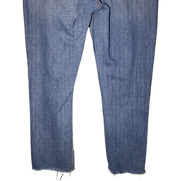 Abercrombie Womens Size 28/6R CURVE LOVE The Ankle‎ Straight Ultra High Rise
