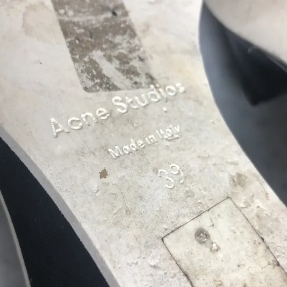 Acne studios Black Women's Shoes size 39