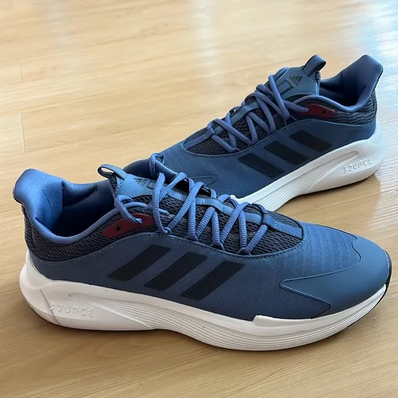 ADIDAS ALPHAEDGE MENS ATHLETIC RUNNING SHOES BLUE SIZE 12 HIGH PERFORMANCE SHOES