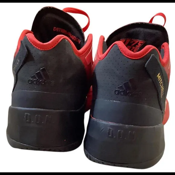 Adidas Basketball Shoes Size 13 Red Donovan Mitchell