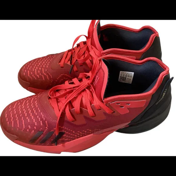Adidas Basketball Shoes Size 13 Red Donovan Mitchell
