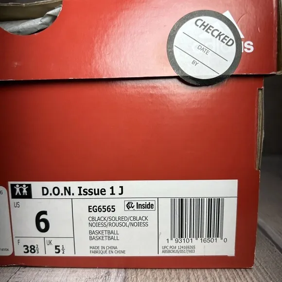 Adidas Boys Big Kids D.O.N. Issue #1 Basketball Shoes Donovan Orange Size 6