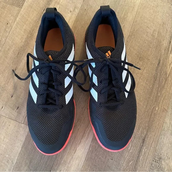 Adidas CourtFlash Black Men's Tennis Shoes