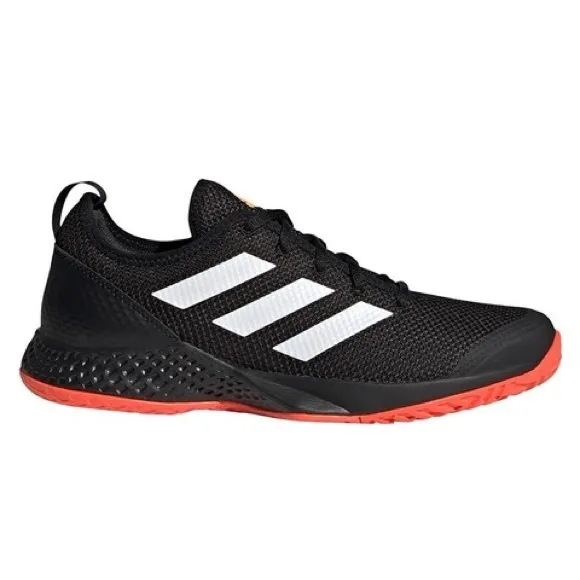 Adidas CourtFlash Black Men's Tennis Shoes