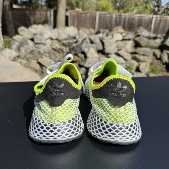 Adidas Deerupt Solar Slime Black Men's Size 11 B27779 Running Shoes Athleisure