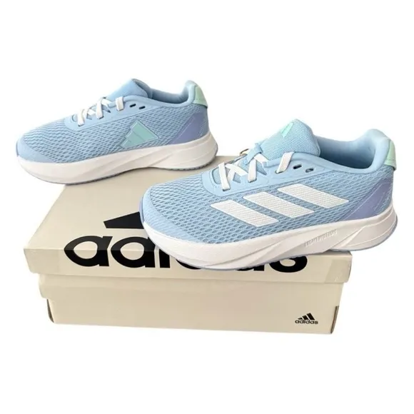 Adidas Duramo SL Run and Play Blue Sneakers Lightweight Mesh Kids Size 13 Shoes