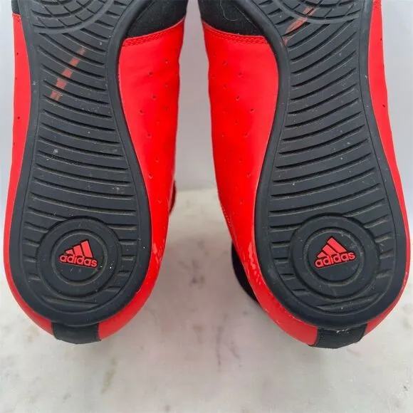 Adidas Mat Hog 2.0 Men's Wrestling Shoes Red Size 9‎ High Top Athletic