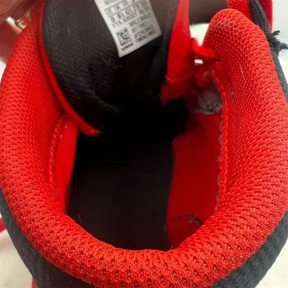 Adidas Mat Hog 2.0 Men's Wrestling Shoes Red Size 9‎ High Top Athletic
