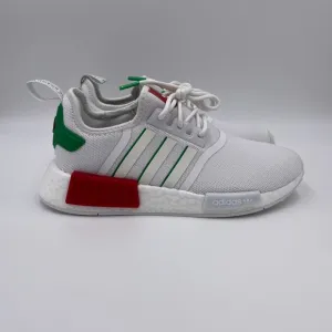 adidas NMD R1 White / Green Womens Shoes