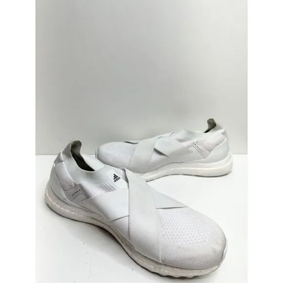 Adidas Sneakers Womens 9 Ultra Boost Slip-On DNA 'Cloud White' Athletic Shoes