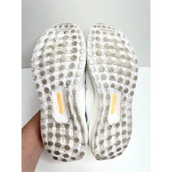 Adidas Sneakers Womens 9 Ultra Boost Slip-On DNA 'Cloud White' Athletic Shoes