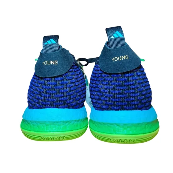 Adidas Trae Young 2 Trae Tlien Mens Size 11.5 Black/Solar Green Basketball Shoes
