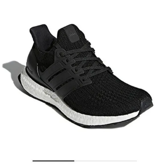 Adidas Ultraboost 4.0 Core BB6149 Black Running Shoes Sneaker Women's Sz 8