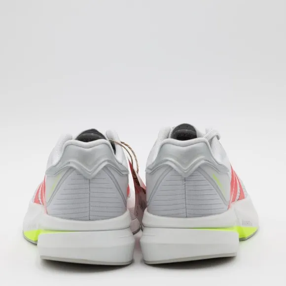 Adidas Women's Duramo Speed 2 Breathable Wide Running Shoes Gray/Red Size 7.5