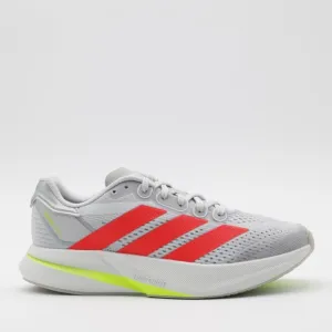 Adidas Women's Duramo Speed 2 Breathable Wide Running Shoes Gray/Red Size 7.5