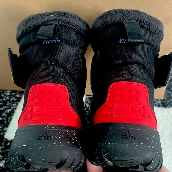 adidas X LEGO WINTERPLAY BOOTS Black/Yellow/Red Combo 🖤💛❤️