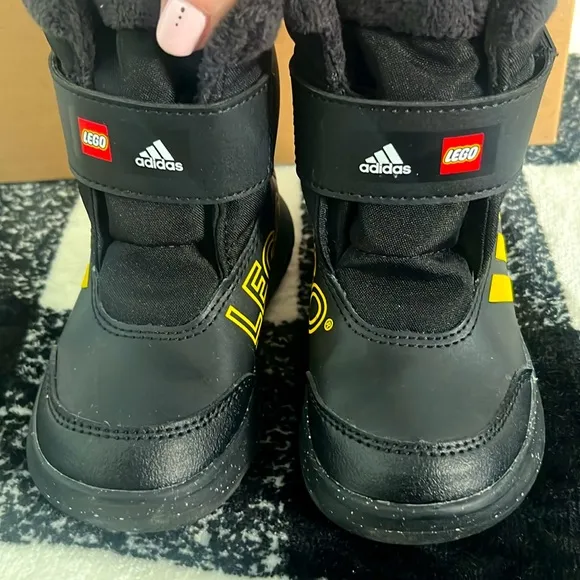 adidas X LEGO WINTERPLAY BOOTS Black/Yellow/Red Combo 🖤💛❤️