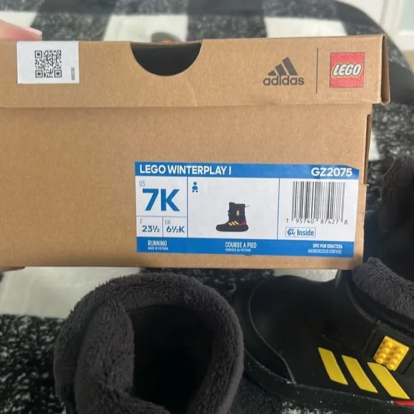 adidas X LEGO WINTERPLAY BOOTS Black/Yellow/Red Combo 🖤💛❤️