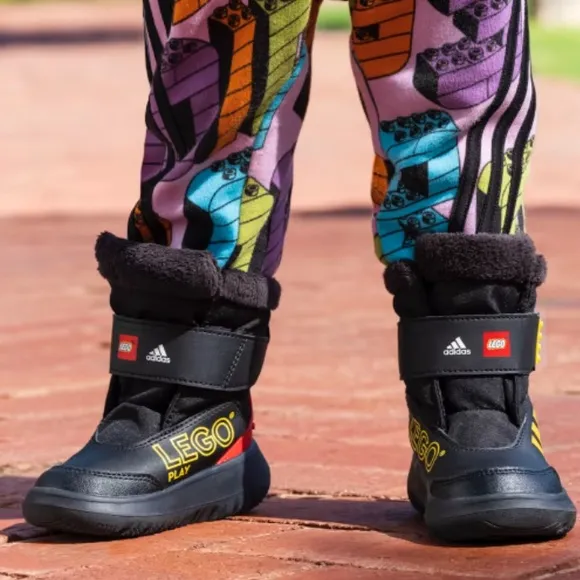 adidas X LEGO WINTERPLAY BOOTS Black/Yellow/Red Combo 🖤💛❤️