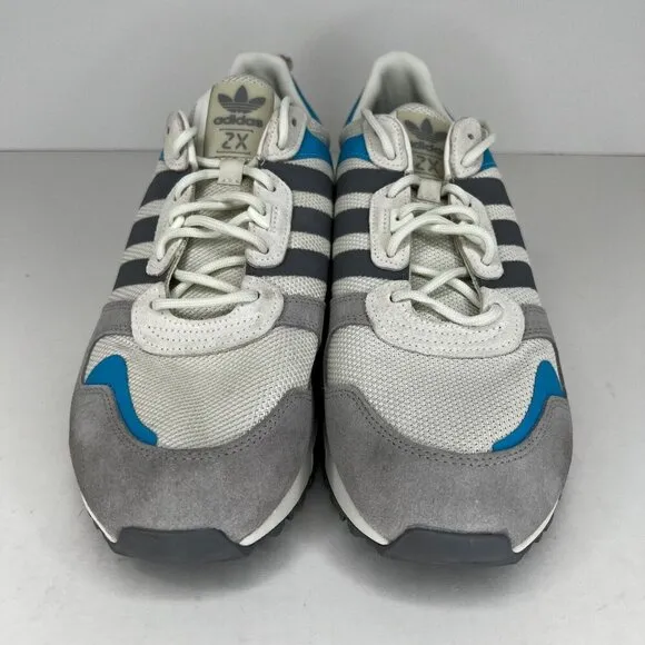 Adidas ZX Mens EVH 791004 Gray Lace Up Low Top Sneakers Size 13 Running Shoes