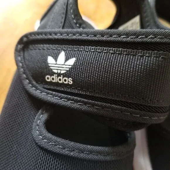 ADIDAS Originals Superstar 360 Toddler Girls Closed Toe Sandals in Black &amp; White