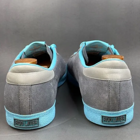 Adidas X Laver Vin Okini 'Metallic Grey Dusk Aqua' sneaker shoes men’s 12.5