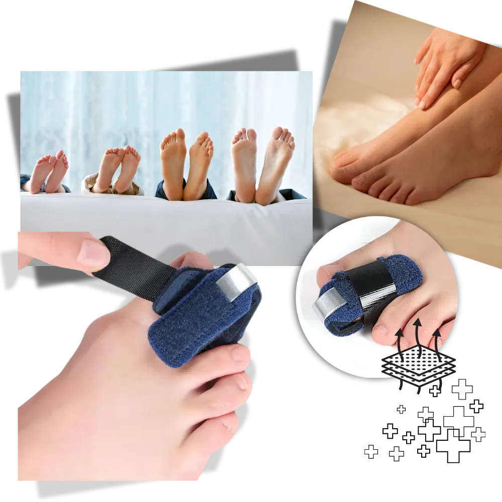 Adjustable & Discreet Fit Toe Straightener