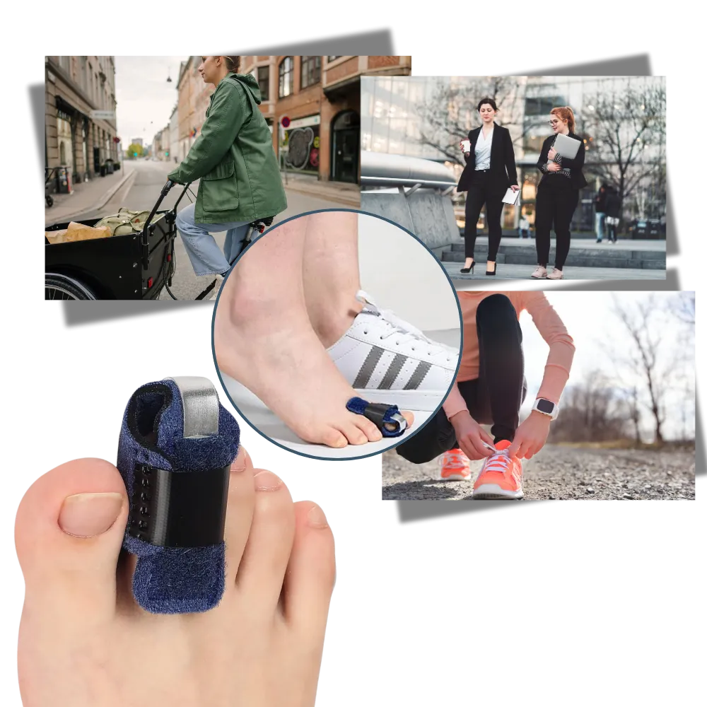 Adjustable & Discreet Fit Toe Straightener